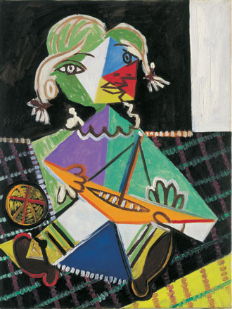 Пабло Пикассо «Девочка с корабликом»